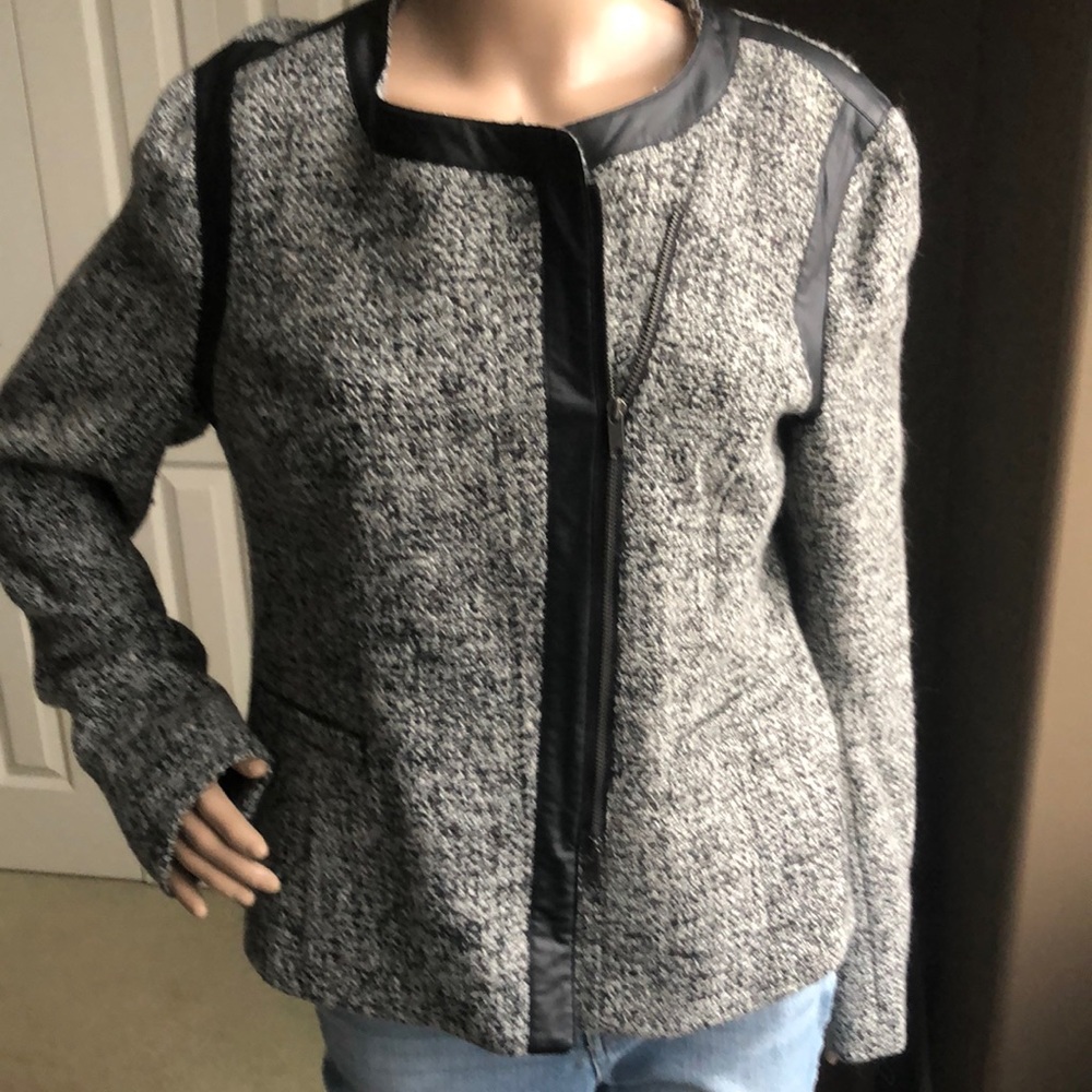 DKNY Tweed Look Jacket
